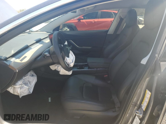 2020 Tesla Model 3 Long Range with VIN 5YJ3E1EBXLF807033, listed as a Copart auction lot 49548665 with 32,031 mi miles and Salvage Title. Bid and sale history available at carsss.com. Image 7.