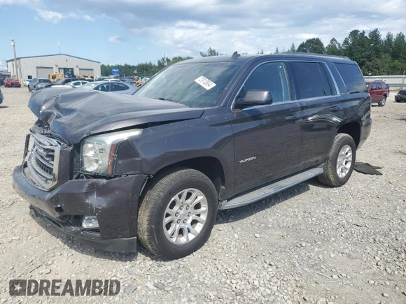 2015 GMC Yukon SLT z VIN 1GKS1BKC4FR274240, wystawiony jako Copart lot #72913884 z przebiegiem 132 096 mil mil oraz Szkoda całkowita • Salvage title. Historia ofert i sprzedaży dostępna na DreamBid. Obrazek 1.