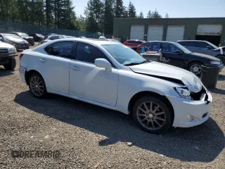 2008 Lexus IS 250 with VIN JTHCK262782023852, listed as a Copart auction lot 55658825 with 160,506 mi miles and Salvage Title. Bid and sale history available at carsss.com. Image 4.