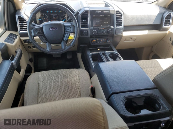 2015 Ford F-150 XL with VIN 1FTEW1CP9FFC69011, listed as a Copart auction lot 61349945 with 139,187 mi miles and Salvage title. Bid and sale history available at DreamBid. Image 8.