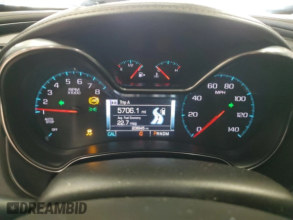 2015 Chevrolet Impala LT z VIN 2G1115SL7F9224007, wystawiony jako Copart lot #59952285 z przebiegiem 206 945 mil mil oraz Nie do naprawy • Non repairable. Historia ofert i sprzedaży dostępna na DreamBid. Obrazek 9.
