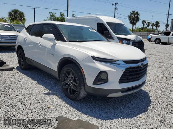 2022 Chevrolet Blazer LT z VIN 3GNKBCR44NS118635, wystawiony jako Copart lot #53523655 z przebiegiem 22 950 mil mil oraz Szkoda całkowita • Salvage title. Historia ofert i sprzedaży dostępna na DreamBid. Obrazek 4.