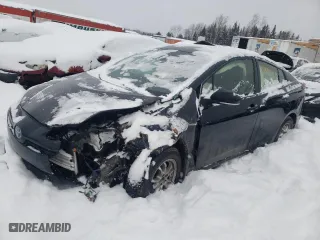 2019 Toyota Prius LE with VIN JTDL9RFUXK3009422, listed as a Copart auction lot 87360094 with 0 mi miles and Salvage Title. Bid and sale history available at carsss.com. Image 1.