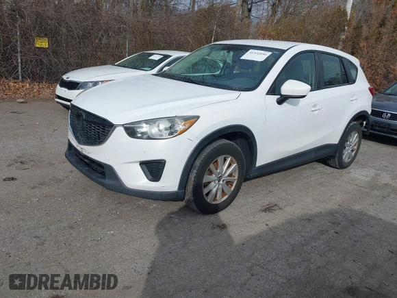 2013 Mazda CX-5 Sport with VIN JM3KE4BE5D0165212, listed as a IAAI auction lot 41332056 with 150,301 mi miles. Bid and sale history available at carsss.com. Image 18.
