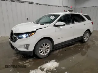 2018 Chevrolet Equinox LT z VIN 3GNAXSEV3JS590793, wystawiony jako Copart lot #49981565 z przebiegiem 93 762 mil mil oraz Szkody całkowita. Historia ofert i sprzedaży dostępna na DreamBid. Obrazek 1.