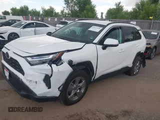 2024 Toyota RAV4 XLE with VIN 2T3P1RFV2RW454181, listed as a IAAI auction lot 42673458 with 31,803 mi miles and . Bid and sale history available at DreamBid. Image 18.