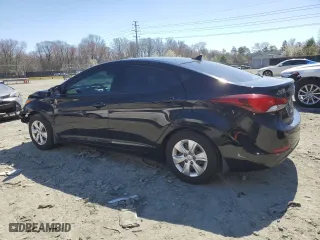 2016 Hyundai Elantra SE with VIN KMHDH4AE8GU474904, listed as a Copart auction lot 50941745 with 105,815 mi miles and Salvage Title. Bid and sale history available at carsss.com. Image 2.