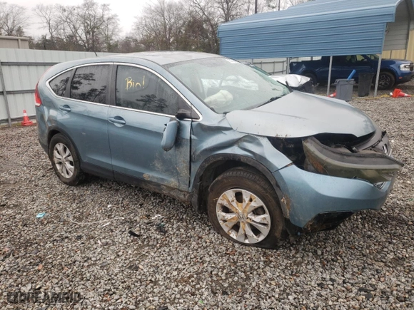 2014 Honda CR-V EX with VIN 2HKRM3H56EH510649, listed as a Copart auction lot 44768835 with 170,762 mi miles and Salvage Title. Bid and sale history available at carsss.com. Image 4.