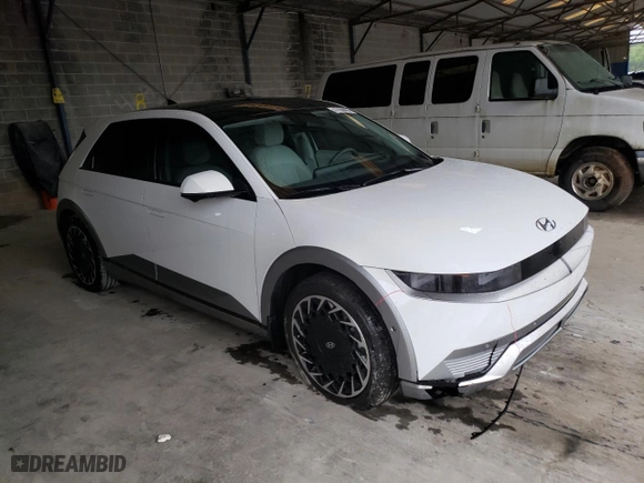 2022 Hyundai IONIQ 5 Limited with VIN KM8KRDAF6NU099010, listed as a Copart auction lot 47958093 with 8,626 mi miles. Bid and sale history available at carsss.com. Image 4.