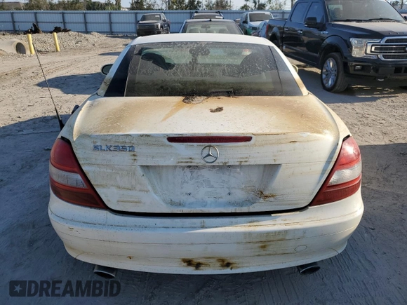 2005 Mercedes-Benz SLK-Class with VIN WDBWK56F25F049054, listed as a Copart auction lot 74803384 with Not Provided miles and Salvage Title. Bid and sale history available at carsss.com. Image 6.
