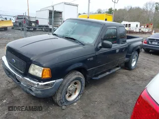 2001 Ford Ranger XL Fleet with VIN 1FTZR15U31PA01456, listed as a IAAI auction lot 42023931 with 252,896 mi miles. Bid and sale history available at carsss.com. Image 6.