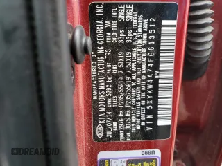 2015 Kia Sorento SX Limited with VIN 5XYKW4A74FG613512, listed as a Copart auction lot 83463954 with 123,529 mi miles and Salvage Title. Bid and sale history available at carsss.com. Image 15.