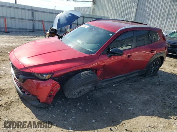 2024 Mazda CX-50 S Preferred with VIN 7MMVABBM1RN196609, listed as a Copart auction lot 61504195 with 24,269 mi miles and Salvage title. Bid and sale history available at DreamBid. Image 1.