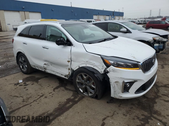 2019 Kia Sorento SX V6 with VIN 5XYPKDA59KG566097, listed as a Copart auction lot 85373814 with 68,593 mi miles and Clean Title. Bid and sale history available at carsss.com. Image 4.