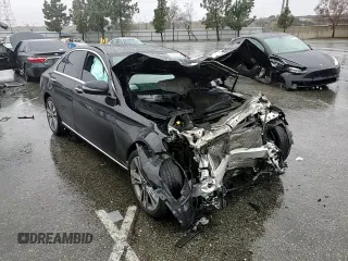 2020 Mercedes-Benz C with VIN WDDWF8DB7LR560476, listed as a Copart auction lot 45469455 with Not Provided miles and Salvage Title. Bid and sale history available at carsss.com. Image 11.
