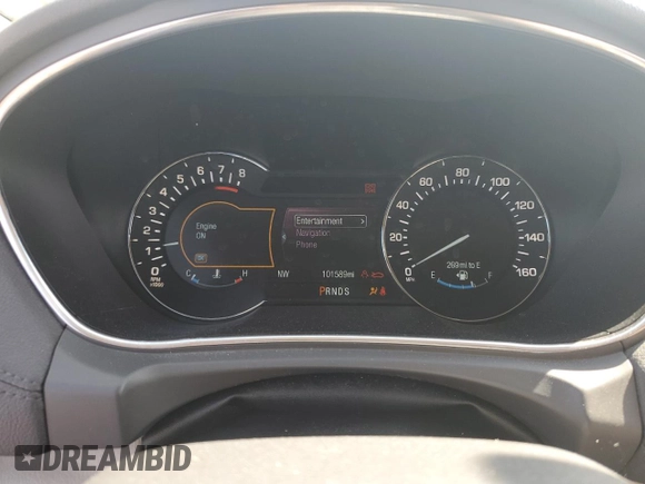 2016 Lincoln MKX Reserve with VIN 2LMTJ8LPXGBL38015, listed as a Copart auction lot 60981375 with 101,589 mi miles and Salvage title. Bid and sale history available at DreamBid. Image 9.
