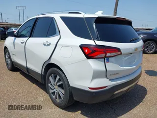 2022 Chevrolet Equinox Premier с VIN 3GNAXNEV2NS203982, выставлен на аукционе IAAI как лот 41937551 с пробегом 41 134 миль миль и . История ставок и продаж доступна на DreamBid. Изображение 3.