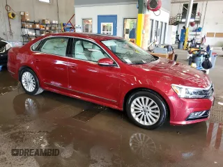 2017 Volkswagen Passat SE with VIN 1VWBT7A35HC062793, listed as a Copart auction lot 61253185 with 41,894 mi miles and Salvage title. Bid and sale history available at DreamBid. Image 4.