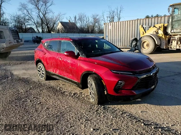 2023 Chevrolet Blazer RS with VIN 3GNKBKRS9PS198929, listed as a Copart auction lot 83697844 with 11,573 mi miles and Salvage title. Bid and sale history available at DreamBid. Image 15.