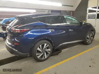 2023 Nissan Murano SL with VIN 5N1AZ2CS4PC107379, listed as a Copart auction lot 83018004 with 17,686 mi miles and Salvage Title. Bid and sale history available at carsss.com. Image 3.