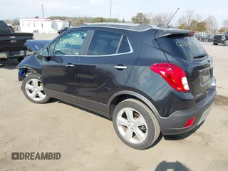2015 Buick Encore with VIN KL4CJASB1FB239854, listed as a IAAI auction lot 41844550 with 94,672 mi miles and . Bid and sale history available at carsss.com. Image 3.