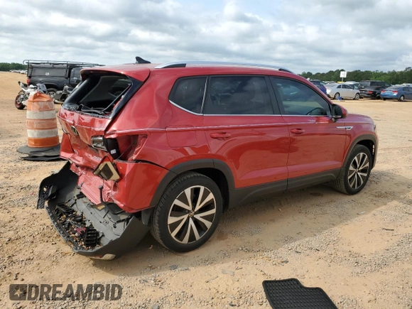 2022 Volkswagen Taos SE с VIN 3VVRX7B25NM088608, выставлен на аукционе Copart как лот 53256255 с пробегом 67 856 миль миль и Списание • Salvage title. История ставок и продаж доступна на DreamBid. Изображение 3.