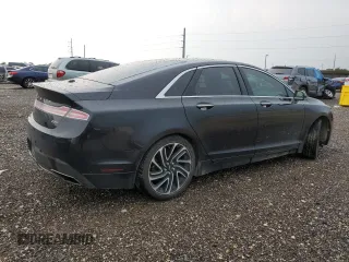 2020 Lincoln MKZ Hybrid Reserve with VIN 3LN6L5LU2LR623195, listed as a Copart auction lot 55760174 with 91,274 mi miles and Clean title. Bid and sale history available at DreamBid. Image 3.