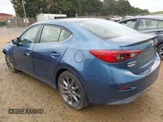 2018 Mazda 3 Touring with VIN 3MZBN1V39JM262260, listed as a IAAI auction lot 42022243 with 89,160 mi miles. Bid and sale history available at carsss.com. Image 3.