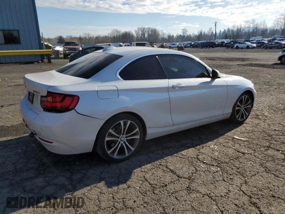 2016 BMW 2 Series 228i with VIN WBA1F9C59GV545896, listed as a Copart auction lot 42260055 with 68,755 mi miles and Salvage Title. Bid and sale history available at DreamBid. Image 3.