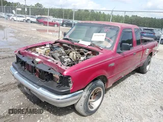 1995 Ford Ranger XL with VIN 1FTCR14A3SPA08504, listed as a IAAI auction lot 41941198 with 222,639 mi miles. Bid and sale history available at carsss.com. Image 2.