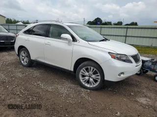 2011 Lexus RX 450h with VIN JTJBC1BA3B2037513, listed as a Copart auction lot 62951555 with Not provided miles and Clean title. Bid and sale history available at DreamBid. Image 4.