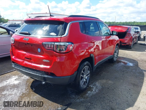 2020 Jeep Compass Latitude with VIN 3C4NJCBB2LT205894, listed as a IAAI auction lot 42284889 with 85,588 mi miles and . Bid and sale history available at DreamBid. Image 4.
