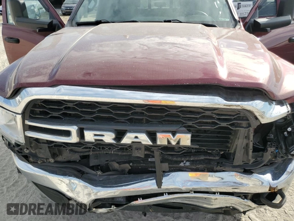 2022 Ram 2500 Tradesman with VIN 3C6UR5HL6NG178864, listed as a Copart auction lot 43169195 with 536,785 mi miles and Salvage title. Bid and sale history available at DreamBid. Image 11.