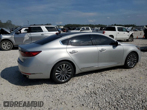 2017 Kia Cadenza Premium with VIN KNALC4J15H5092706, listed as a Copart auction lot 72076254 with 89,705 mi miles and Salvage Title. Bid and sale history available at carsss.com. Image 3.