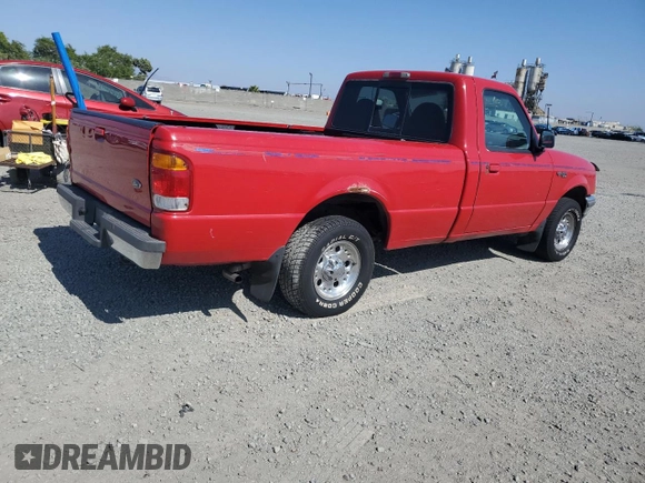 1998 Ford Ranger XL with VIN 1FTYR10CXWUC52056, listed as a Copart auction lot 57692315 with 83,419 mi miles and Clean title. Bid and sale history available at DreamBid. Image 3.