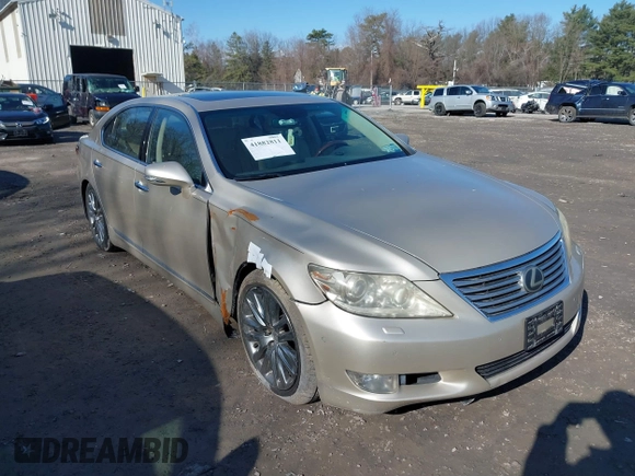2011 Lexus LS 460 L with VIN JTHGL5EF1B5041922, listed as a IAAI auction lot 41882811 with 201,877 mi miles and . Bid and sale history available at DreamBid. Image 6.