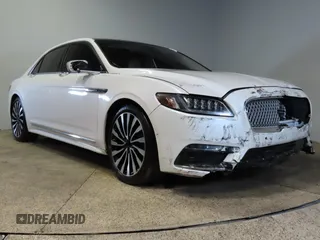 2019 Lincoln Continental Black Label with VIN 1LN6L9BC7K5607012, listed as a Copart auction lot 79069754 with 45,534 mi miles and Clean Title. Bid and sale history available at carsss.com. Image 1.