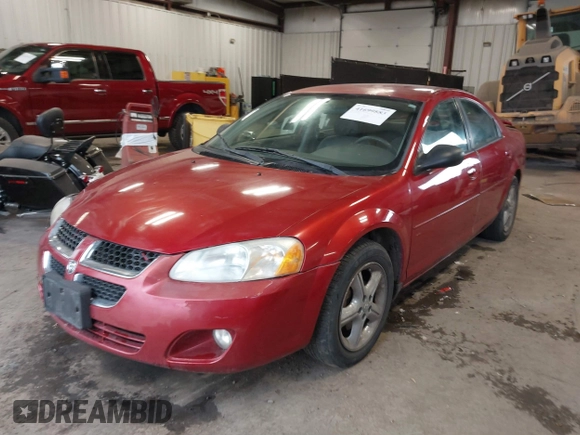 2005 Dodge Stratus SXT z VIN 1B3EL46R35N628222, wystawiony jako IAAI lot #41699883 z przebiegiem 140 844 mil mil oraz . Historia ofert i sprzedaży dostępna na DreamBid. Obrazek 2.