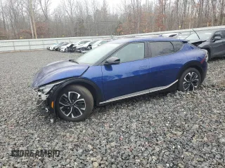 2023 Kia EV6 Wind with VIN KNDC3DLCXP5154990, listed as a Copart auction lot 45983855 with 46,167 mi miles and Salvage Title. Bid and sale history available at carsss.com. Image 1.
