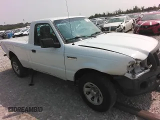 2010 Ford Ranger XL with VIN 1FTKR1AD5APA44784, listed as a Copart auction lot 57780835 with 132,635 mi miles and Salvage title. Bid and sale history available at DreamBid. Image 4.