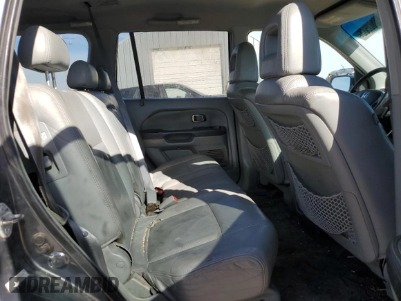 2004 Honda Pilot EX with VIN 2HKYF18534H587990, listed as a Copart auction lot 43003585 with 283,562 mi miles and Salvage Title. Bid and sale history available at DreamBid. Image 11.