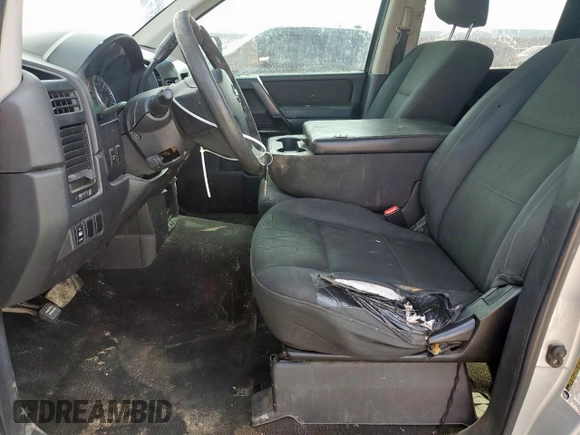 2008 Nissan Titan XE with VIN 1N6AA07D08N323759, listed as a Copart auction lot 45410195 with 248,255 mi miles and Salvage Title. Bid and sale history available at carsss.com. Image 7.