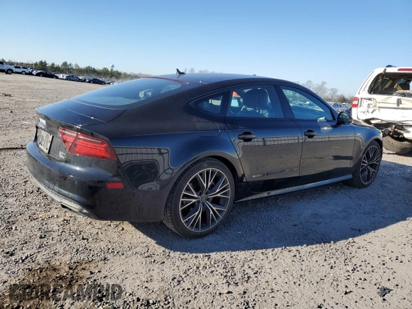 2018 Audi A7 Prestige with VIN WAU23AFC5JN005476, listed as a Copart auction lot 41660144 with 58,105 mi miles. Bid and sale history available at carsss.com. Image 3.