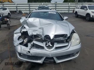 2009 Mercedes-Benz SLK 280 with VIN WDBWK54F89F192082, listed as a Copart auction lot 63422345 with 51,969 mi miles and Salvage title. Bid and sale history available at DreamBid. Image 5.