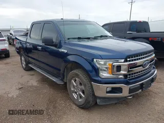 2018 Ford F-150 XL z VIN 1FTEW1E5XJKE70461, wystawiony jako IAAI lot #42625654 z przebiegiem 57 736 mil mil oraz . Historia ofert i sprzedaży dostępna na DreamBid. Obrazek 1.