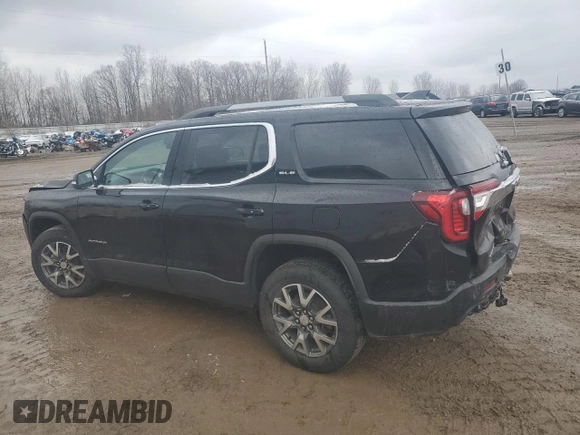 2022 GMC Acadia SLE z VIN 1GKKNRL46NZ100740, wystawiony jako Copart lot #84398654 z przebiegiem 62 187 mil mil oraz Szkoda całkowita • Salvage title. Historia ofert i sprzedaży dostępna na DreamBid. Obrazek 2.