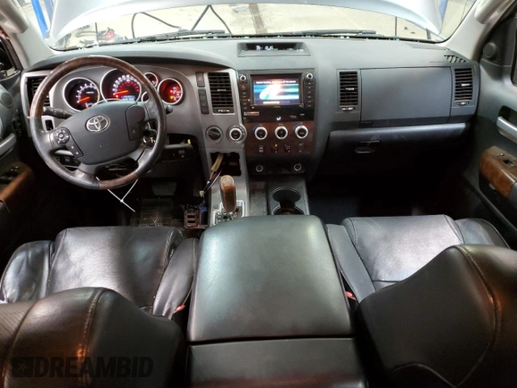 2012 Toyota Tundra 4WD Truck LTD with VIN 5TFHY5F19CX230818, listed as a Copart auction lot 44818815 with 145,561 mi miles and Salvage Title. Bid and sale history available at carsss.com. Image 8.