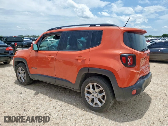 2017 Jeep Renegade Latitude с VIN ZACCJABB6HPG39410, выставлен на аукционе Copart как лот 60734725 с пробегом 147 634 миль миль и Чистый • Clean title. История ставок и продаж доступна на DreamBid. Изображение 2.