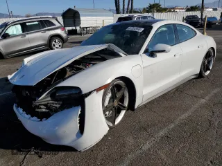 2022 Porsche Taycan 4S with VIN WP0AB2Y15NSA44193, listed as a Copart auction lot 87704995 with 28,993 mi miles and Salvage Title. Bid and sale history available at DreamBid. Image 1.