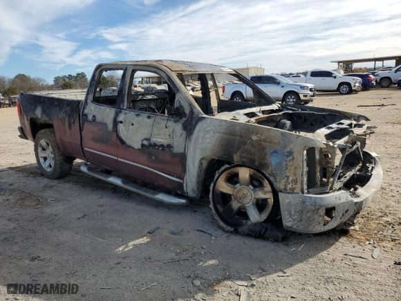 2017 Chevrolet Silverado 1500 LTZ with VIN 1GCVKSEC4HZ262755, listed as a Copart auction lot 89362445 with 0 mi miles and Non Repairable. Bid and sale history available at carsss.com. Image 4.